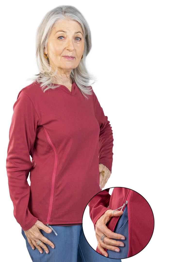 Tee-shirts femme sénior pour personne agée