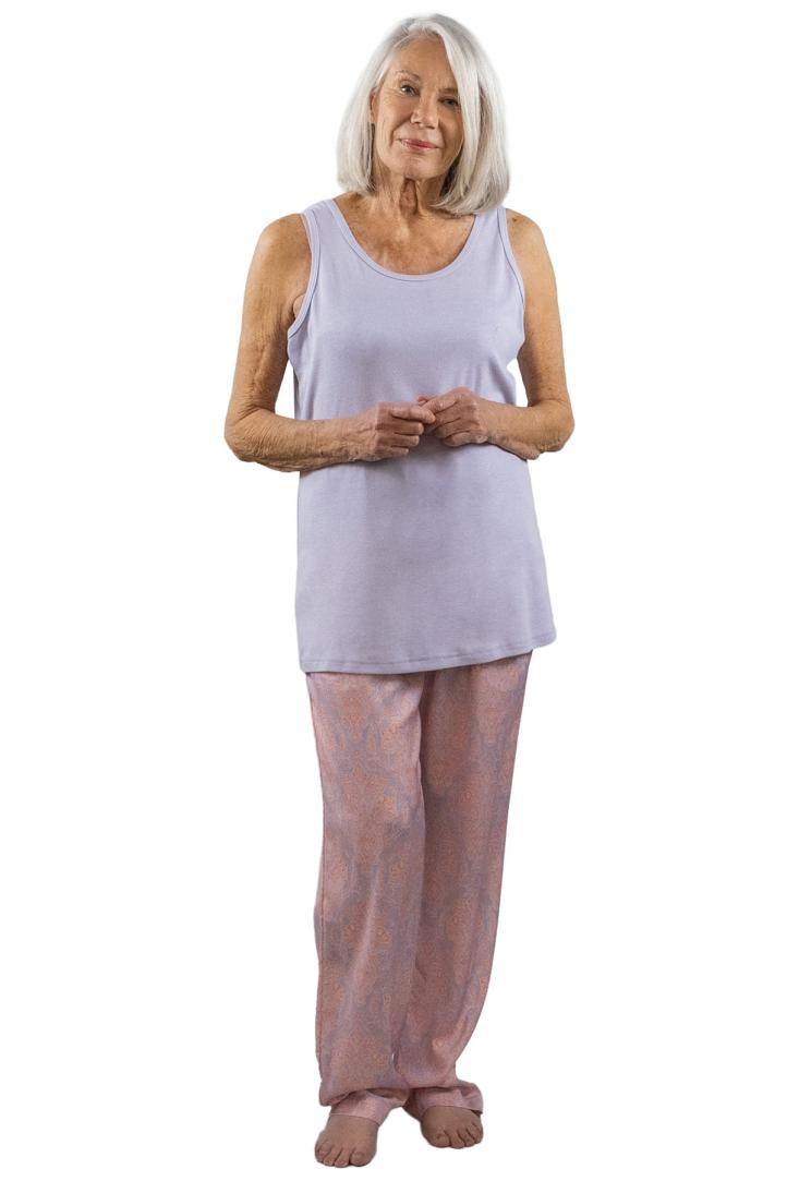 Vêtements de nuit femme sénior pour personne agée