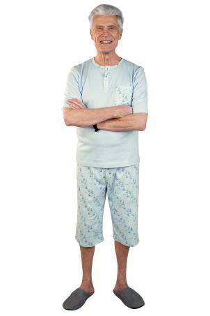 Pyjashort  imprimé manches courtes (NANTEUIL)