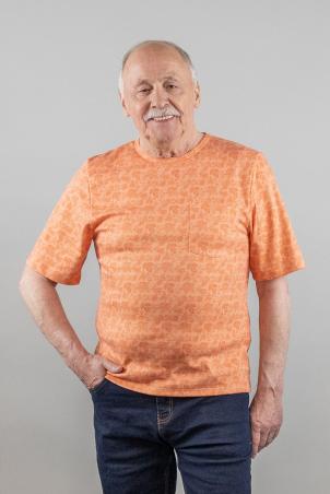 Tee-shirt imprimé col rond (TOUSSIEU)