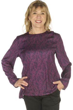 Tunique médicale imprimée manches longues (TALLINN)