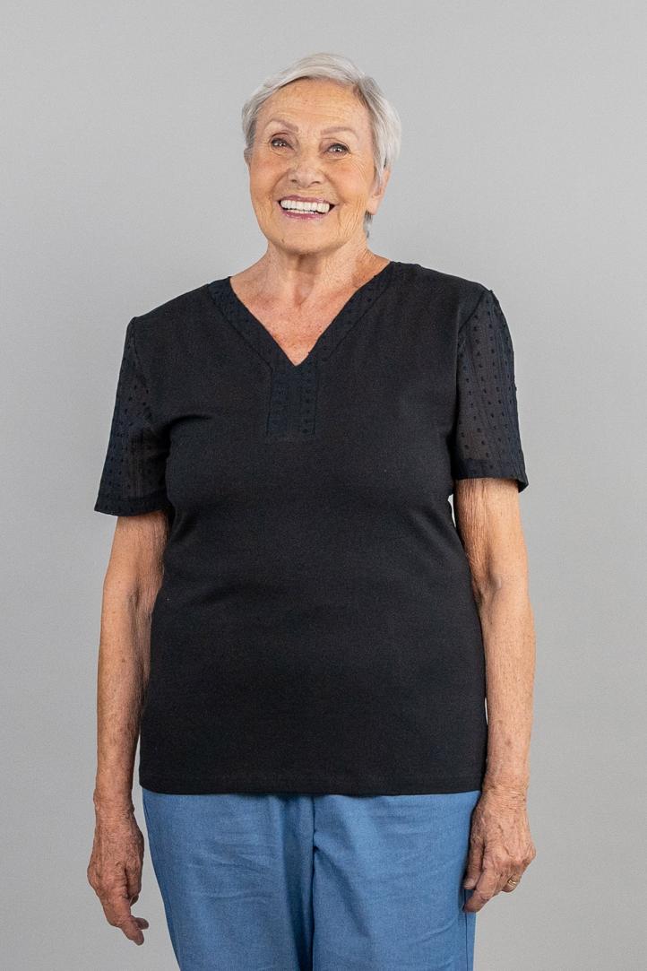 Tee-shirts femme sénior pour personne agée