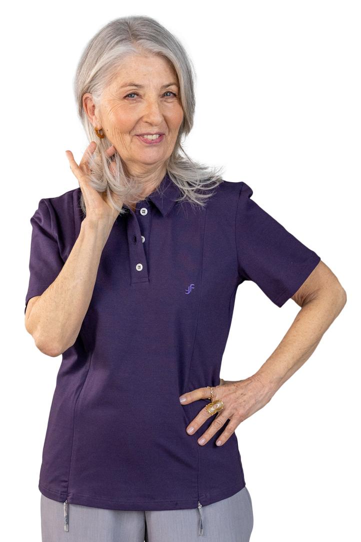 Polos femme sénior pour personne agée