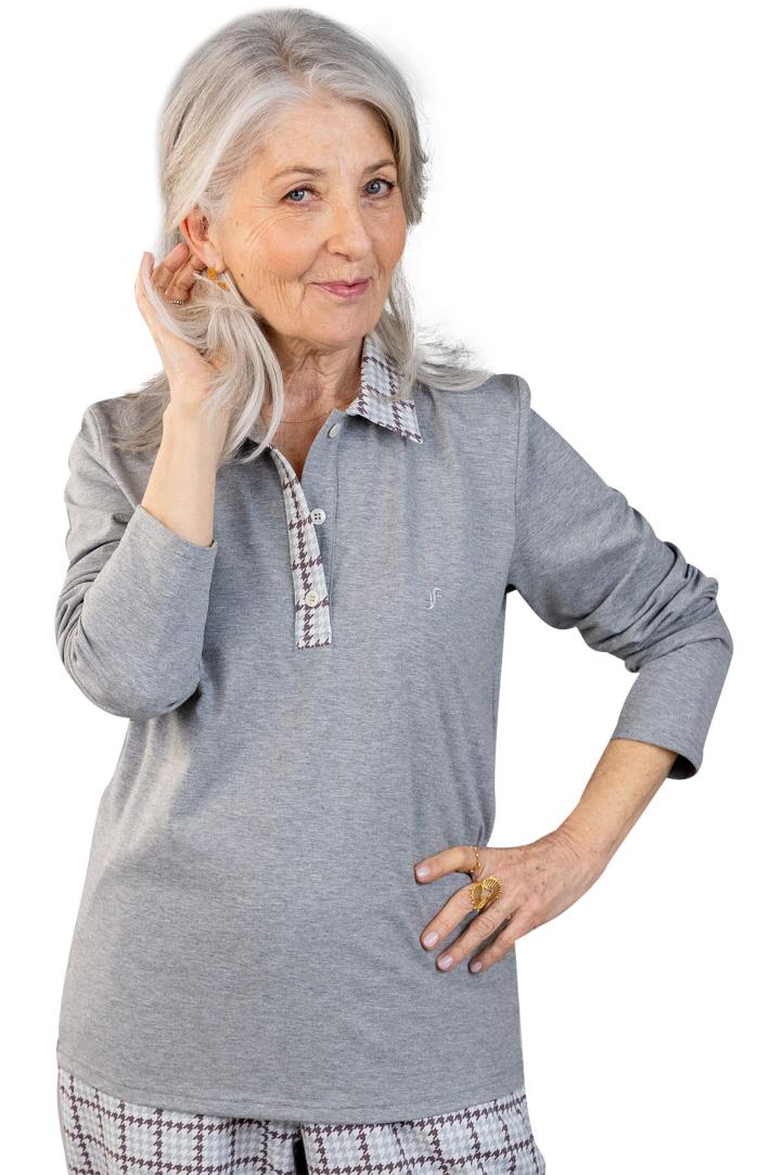 Polos femme sénior pour personne agée