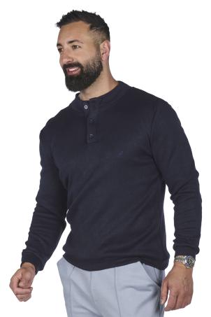 Pull col montant manches longues (PIPARO)