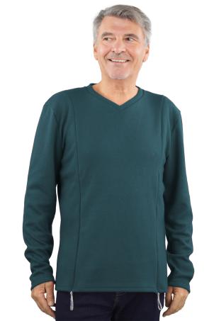 Pull adapté col v manches longues (PORI)