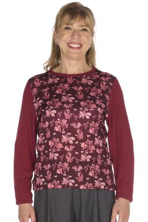 Pull col rond manches longues (PRISTINA)