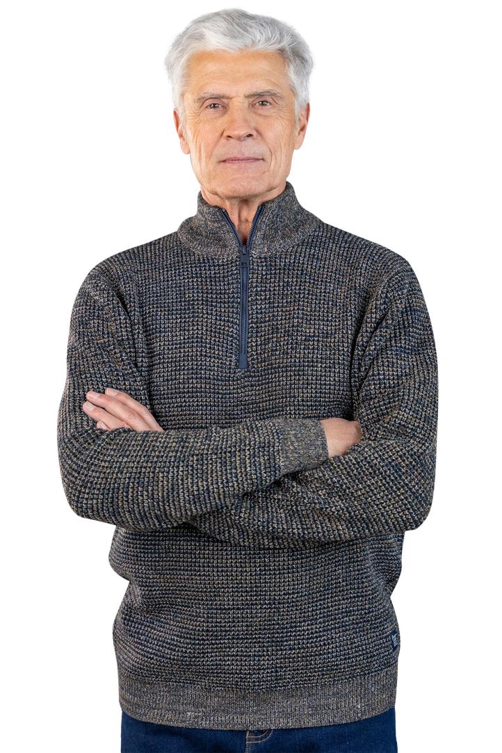 Pulls homme sénior pour personne agée