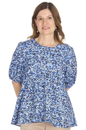 Blouse imprimée manches courtes (BAGAN)