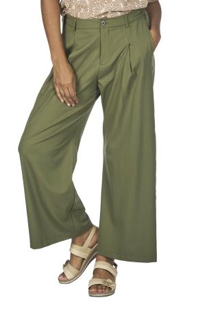 Pantalon uni coupe droite (PONTREMOLI)