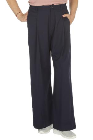 Pantalon uni coupe droite (PONTREMOLI)