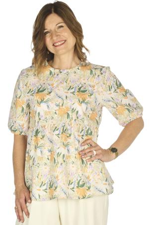 Blouse imprimée manches courtes (BRISBANE)