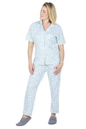 Pyjama imprimé léger manches courtes (NYSA)