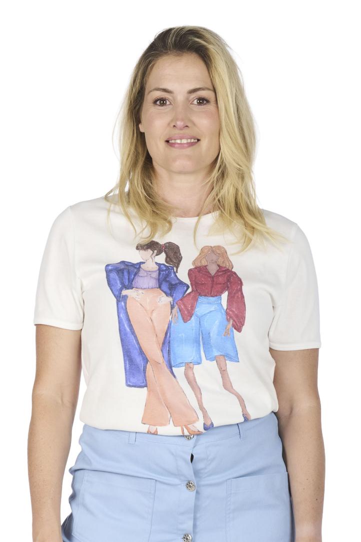 Tee-shirts femme sénior pour personne agée