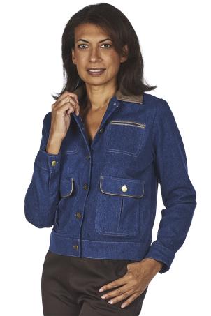 Veste en jeans manches longues (VARSOVIE)