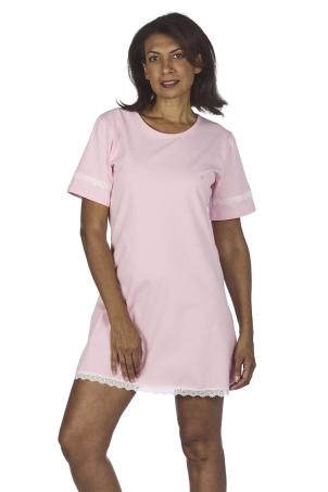 Chemise de nuit unie manches courtes (NORWICH)