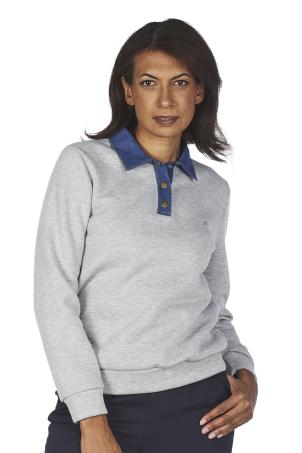 Polo uni manches longues (PAULISTA)