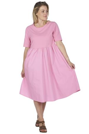 Robe unie manches courtes  (RIVES)