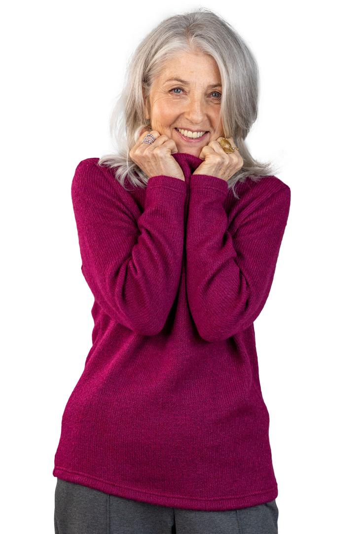 Pulls femme sénior pour personne agée