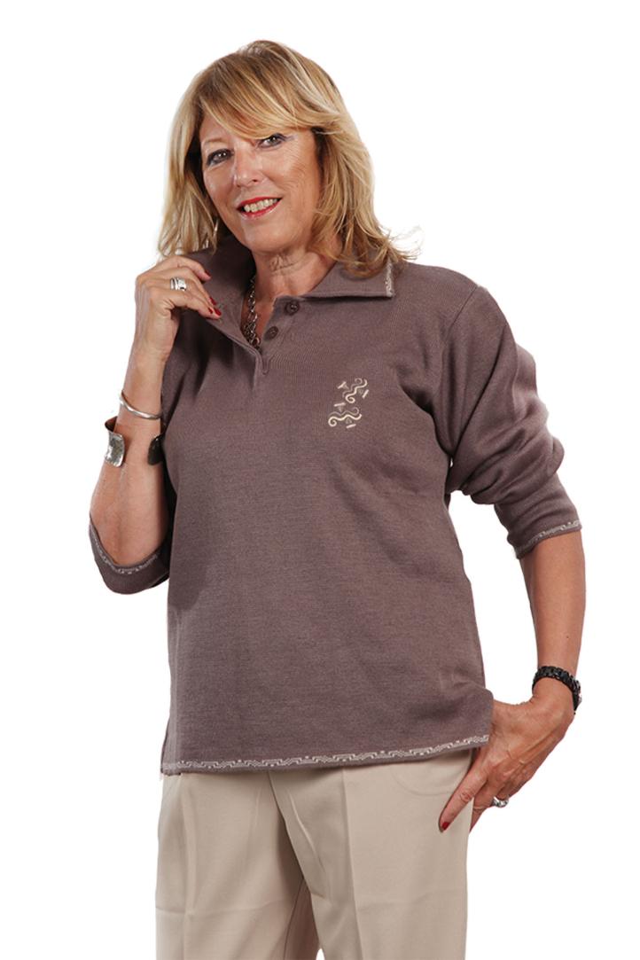 Polos femme sénior pour personne agée
