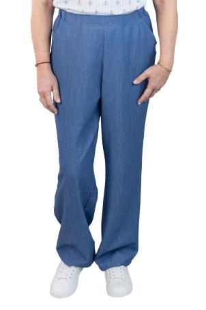 Pantalon coupe droite uni (PLAISIR)