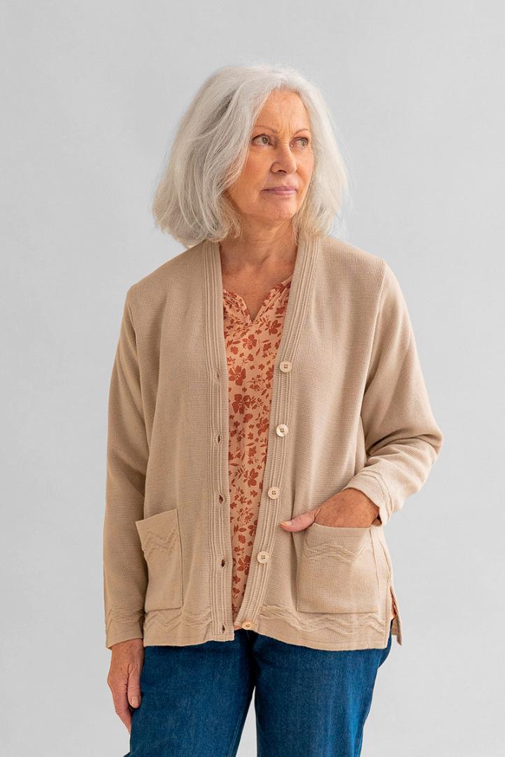 Gilets femme sénior pour personne agée
