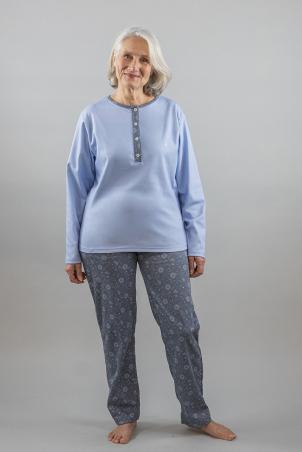 Pyjama imprimé manches longues (NewYork)