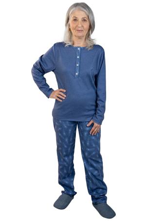 Pyjama imprimé manches longues (NEWYORK)