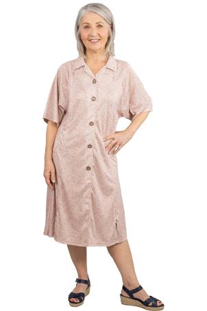 Robe adaptée zippée manches courtes (RISOUL)