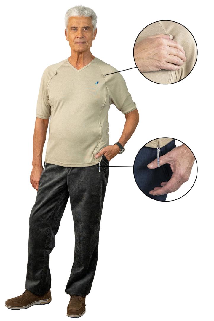 Tee-shirts homme sénior pour personne agée