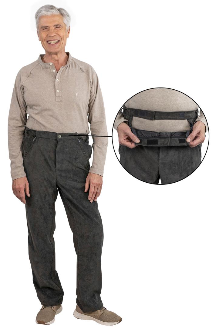 Pantalon homme sénior pour personne agée