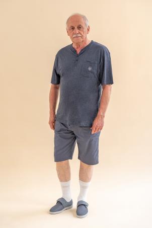 Tee-shirt col tunisien (TEILLAC)