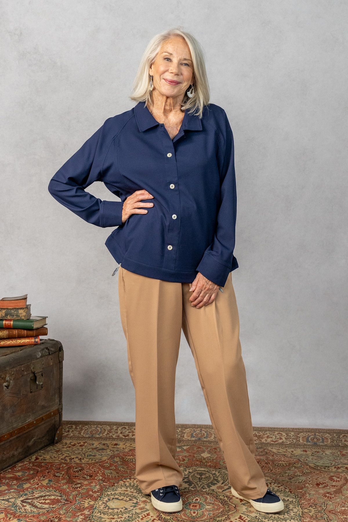 Chemisier sales femme senior