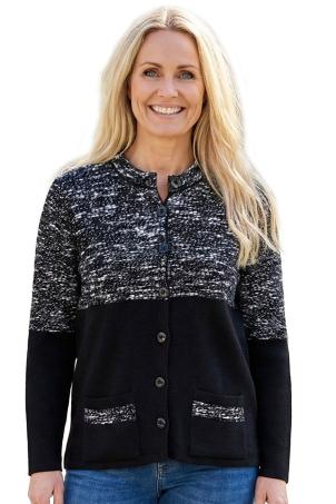 Gilet bi-matiere manches longues (GERZAT)