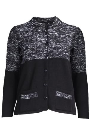 Gilet bi-matiere manches longues (GERZAT)