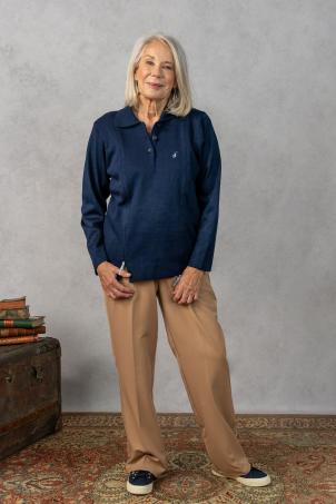 Polo adapté à manches longues (femme) (PAZIOLS)