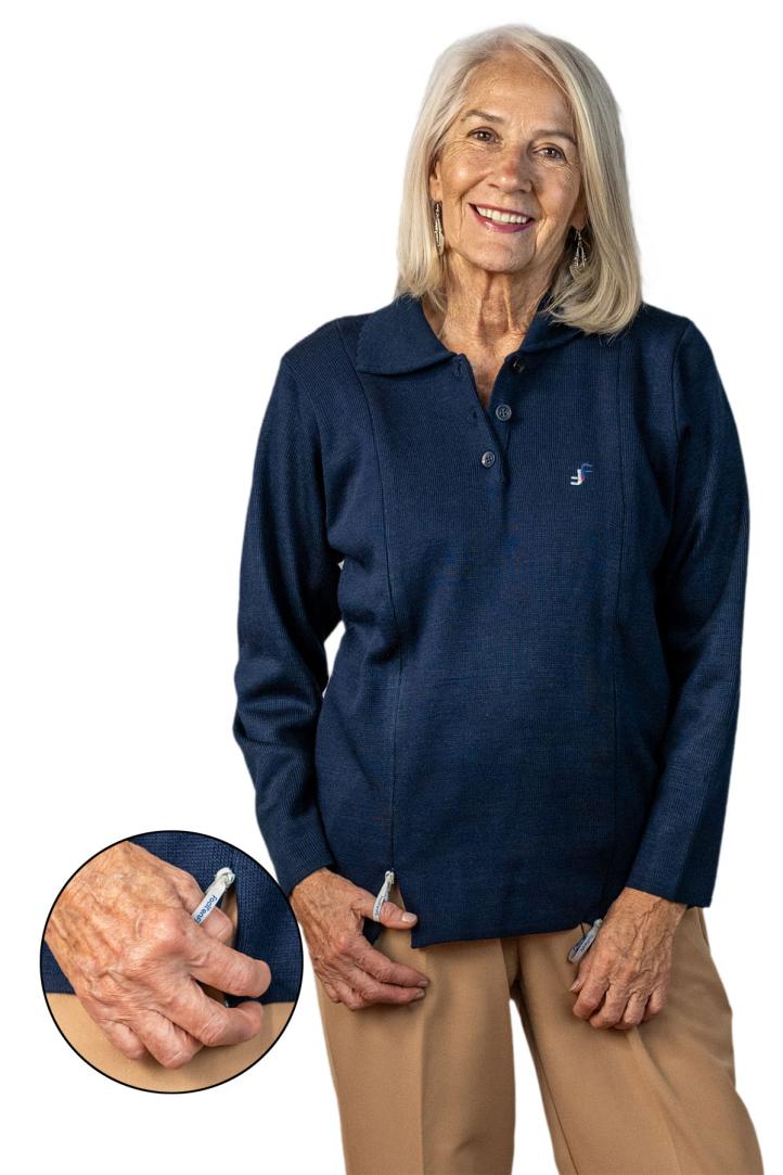 Polos femme sénior pour personne agée
