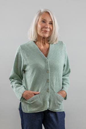 Gilet maille ajourée (GALILEE)