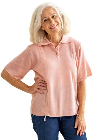 Polo maille adapté uni manches courtes (PAYZAC)