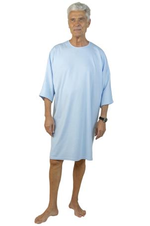 Chemise médicale unie manches 3/4 (COLIGNY)