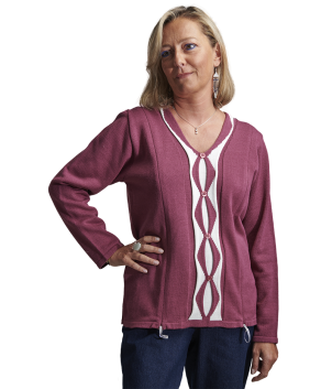 Pull zippé (PRADELLE)