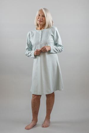 Chemise de nuit unie manches longues (NAJAC)