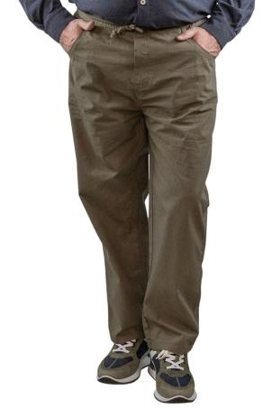 Pantalon en toile taille elastique (PONTARLIER)