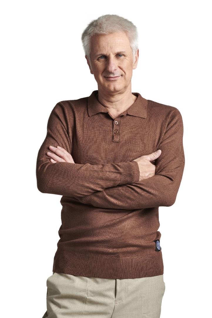 Polos manches longues homme sénior pour personne agée