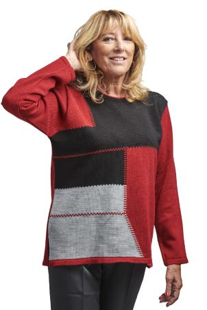 Pull geometrique (POMPIGNAC)