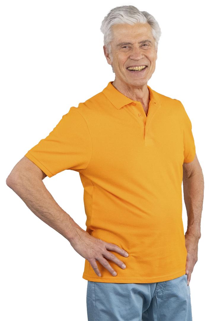 Polos manches courtes homme sénior pour personne agée