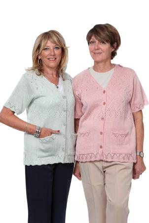 Gilet à manches courtes ajouré (GUCHEN)