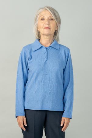 Pull col polo manches longues (PECH)