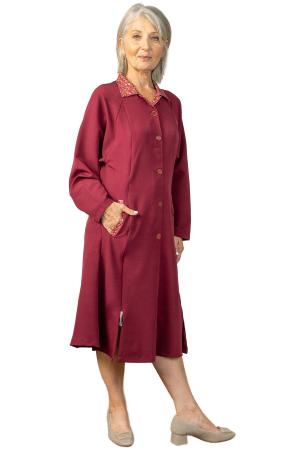 Robe adaptée unie manches longues (RICHEVILLE)