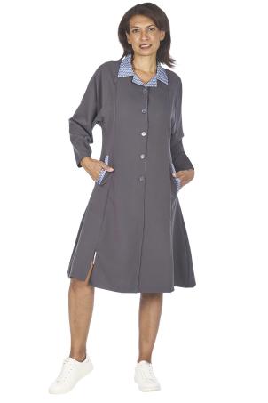 Robe adaptée unie manches longues (RICHEVILLE)